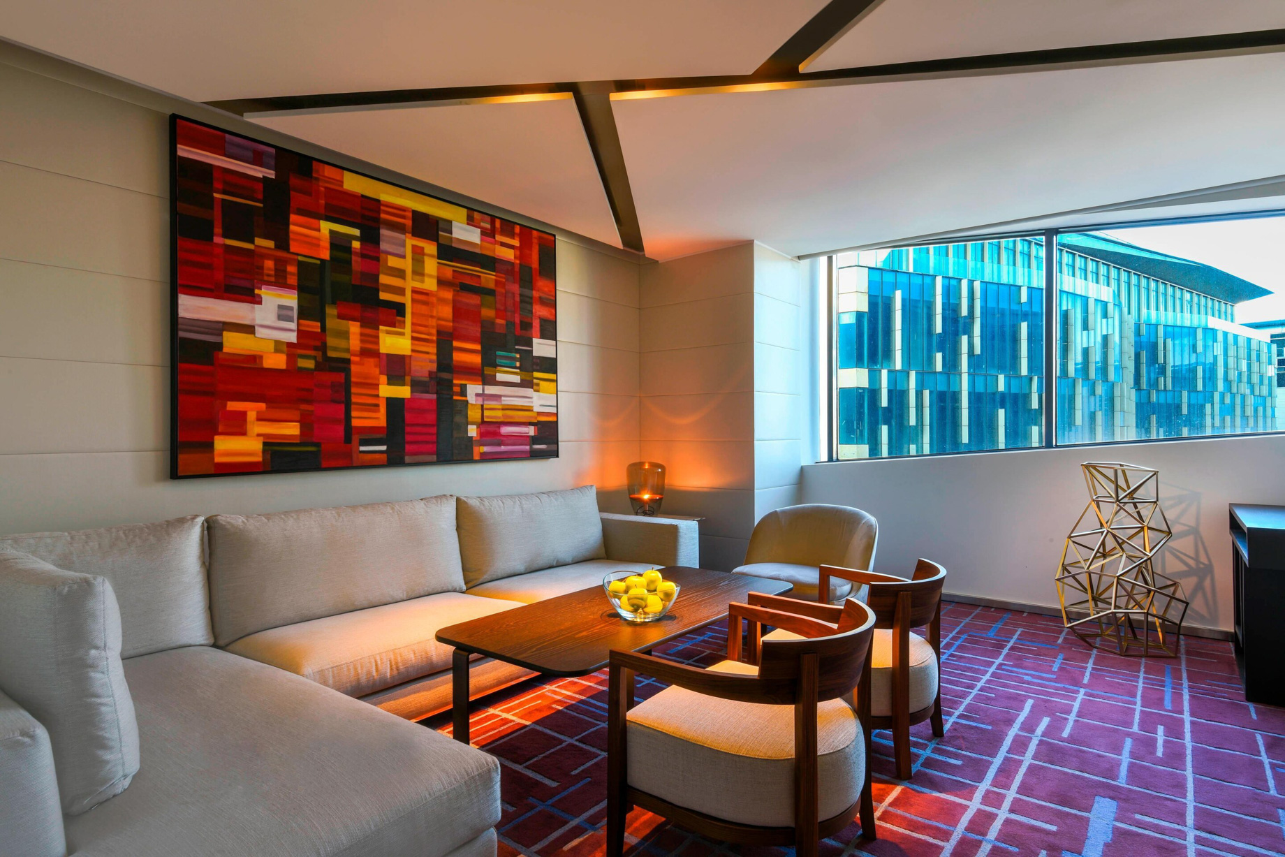 W Amman Hotel - Amman, Jordan - Meeting Room Strategy Room