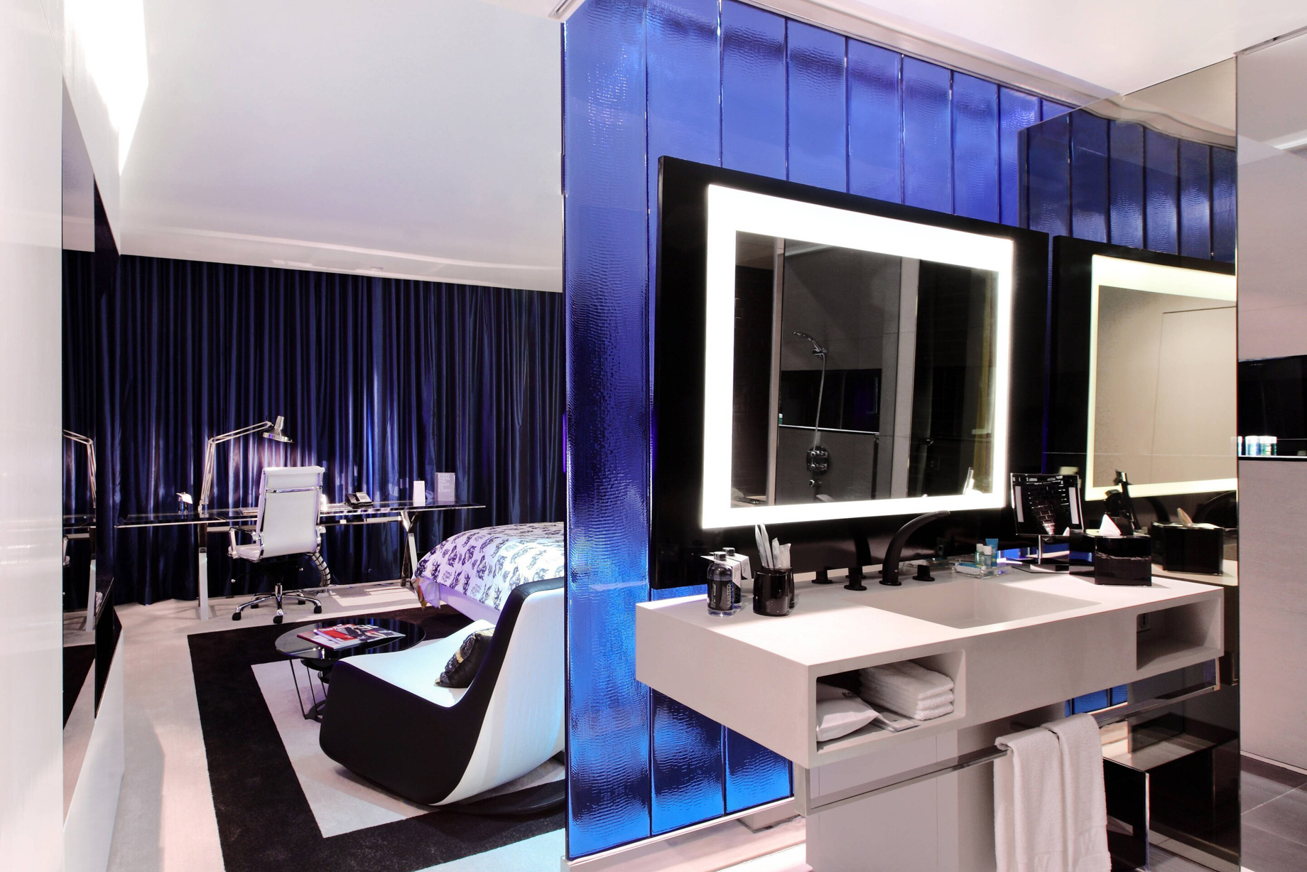 W Bangkok Hotel – Bangkok, Thailand – Wonderful Guest Room Bathroom Vanity