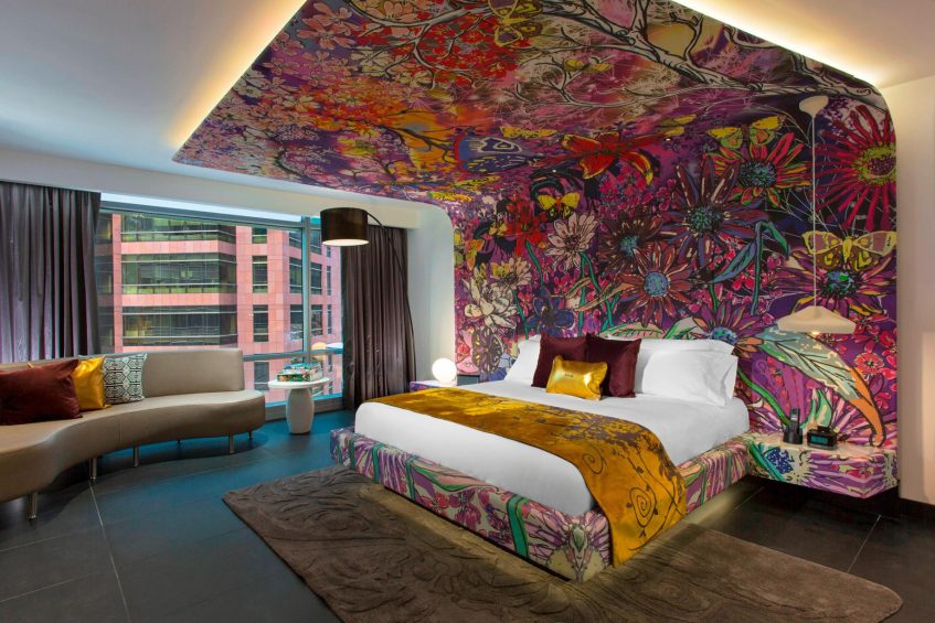 W Bogota Hotel - Bogota, Colombia - Extreme Wow King Suite Bedroom