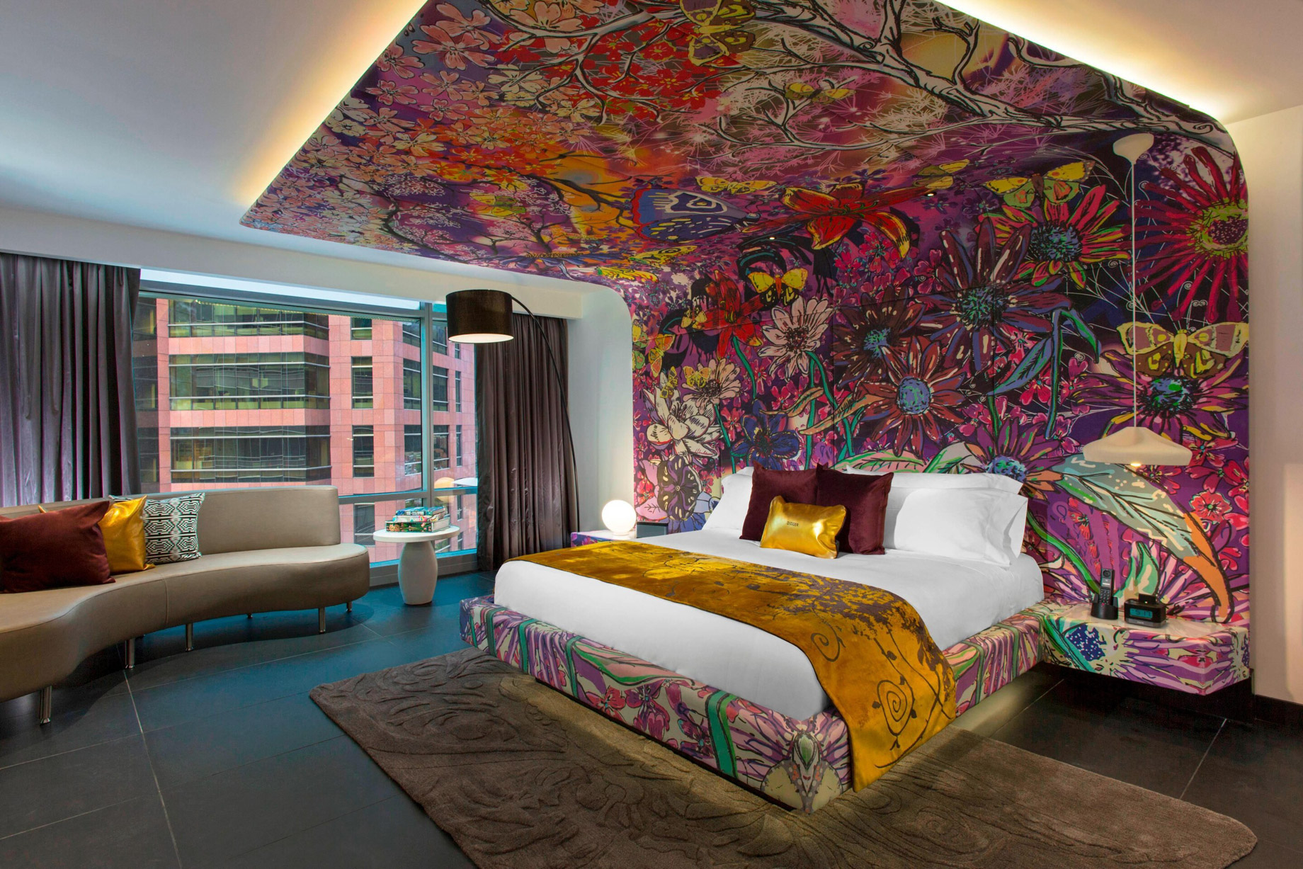W Bogota Hotel - Bogota, Colombia - Extreme Wow King Suite Bedroom
