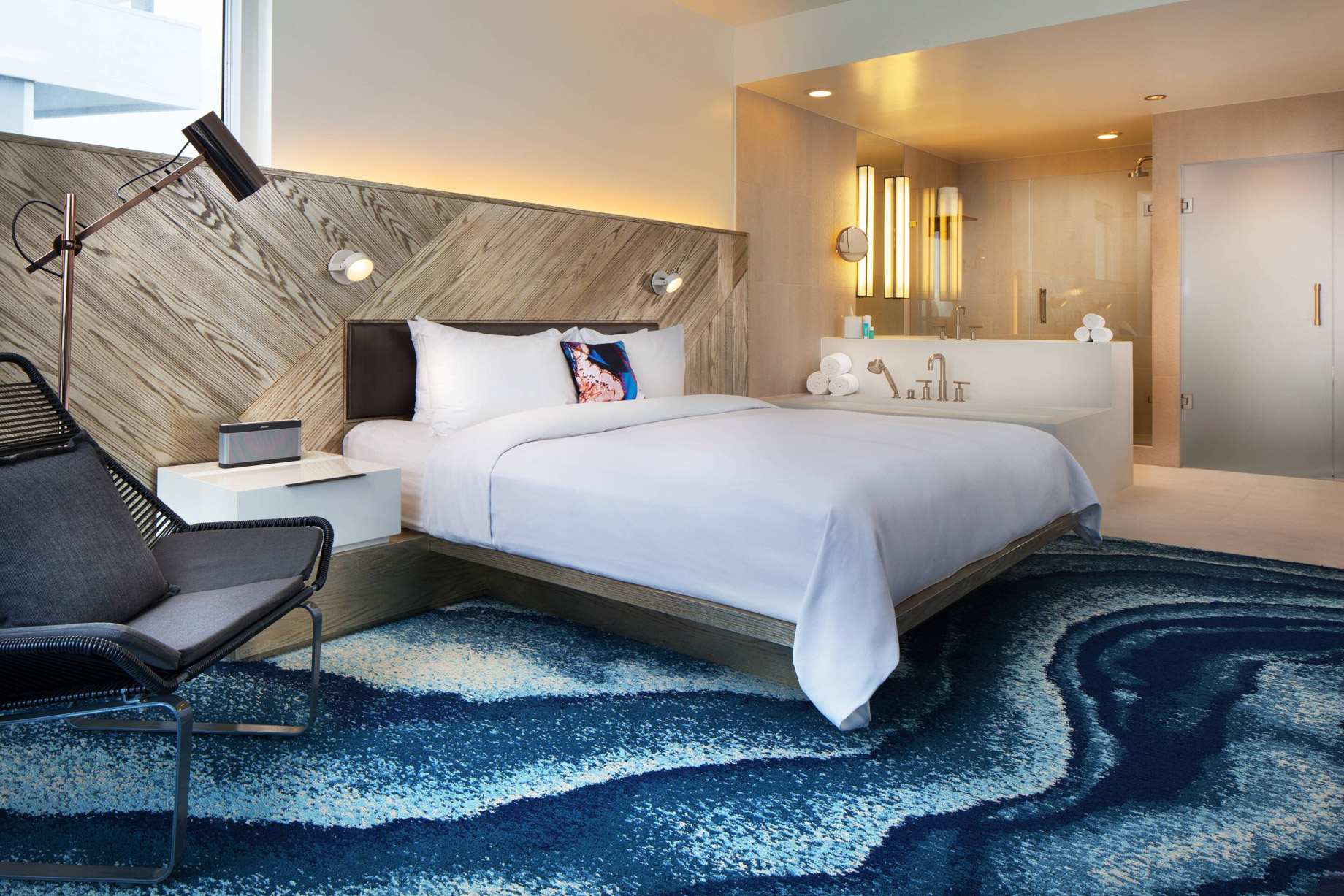 W Fort Lauderdale Hotel – Fort Lauderdale, FL, USA – Residential Suite Bedroom