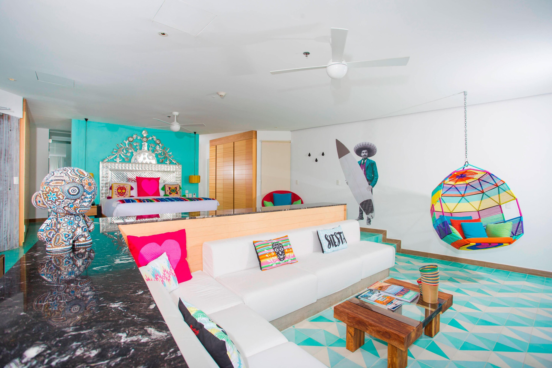 W Punta de Mita Resort – Punta De Mita, Mexico – Ocean Front Oasis Suite Living Room