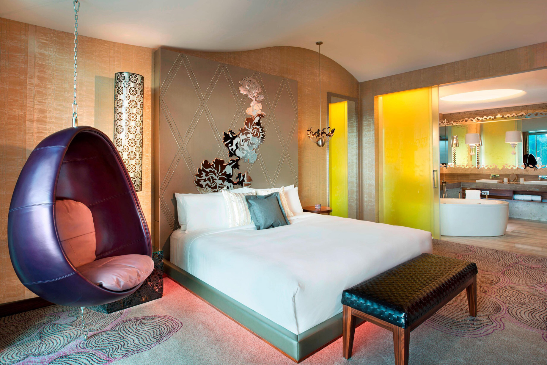 W Singapore Sentosa Cove Hotel – Singapore – WOW Suite Bedroom