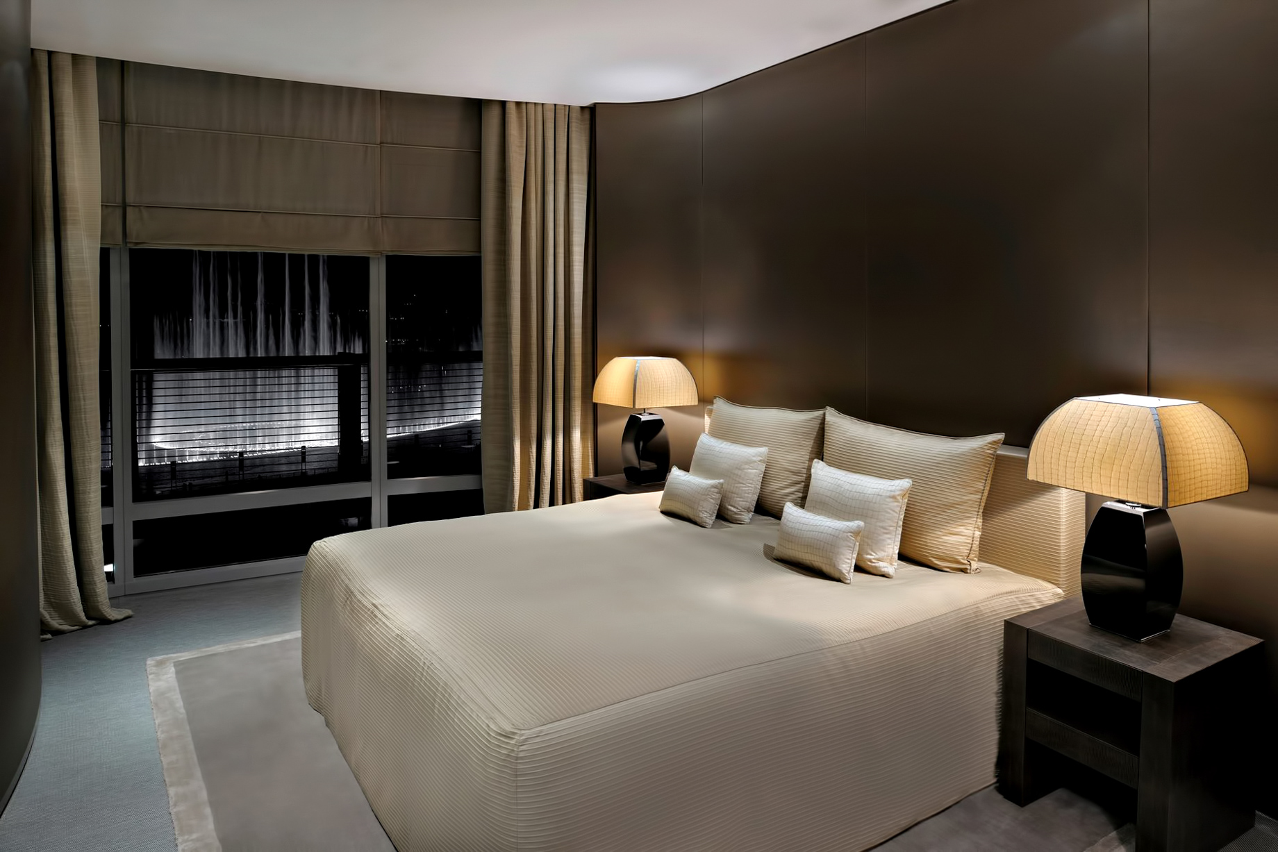 Armani Hotel Dubai – Burj Khalifa, Dubai, UAE – Armani Fountain Suite