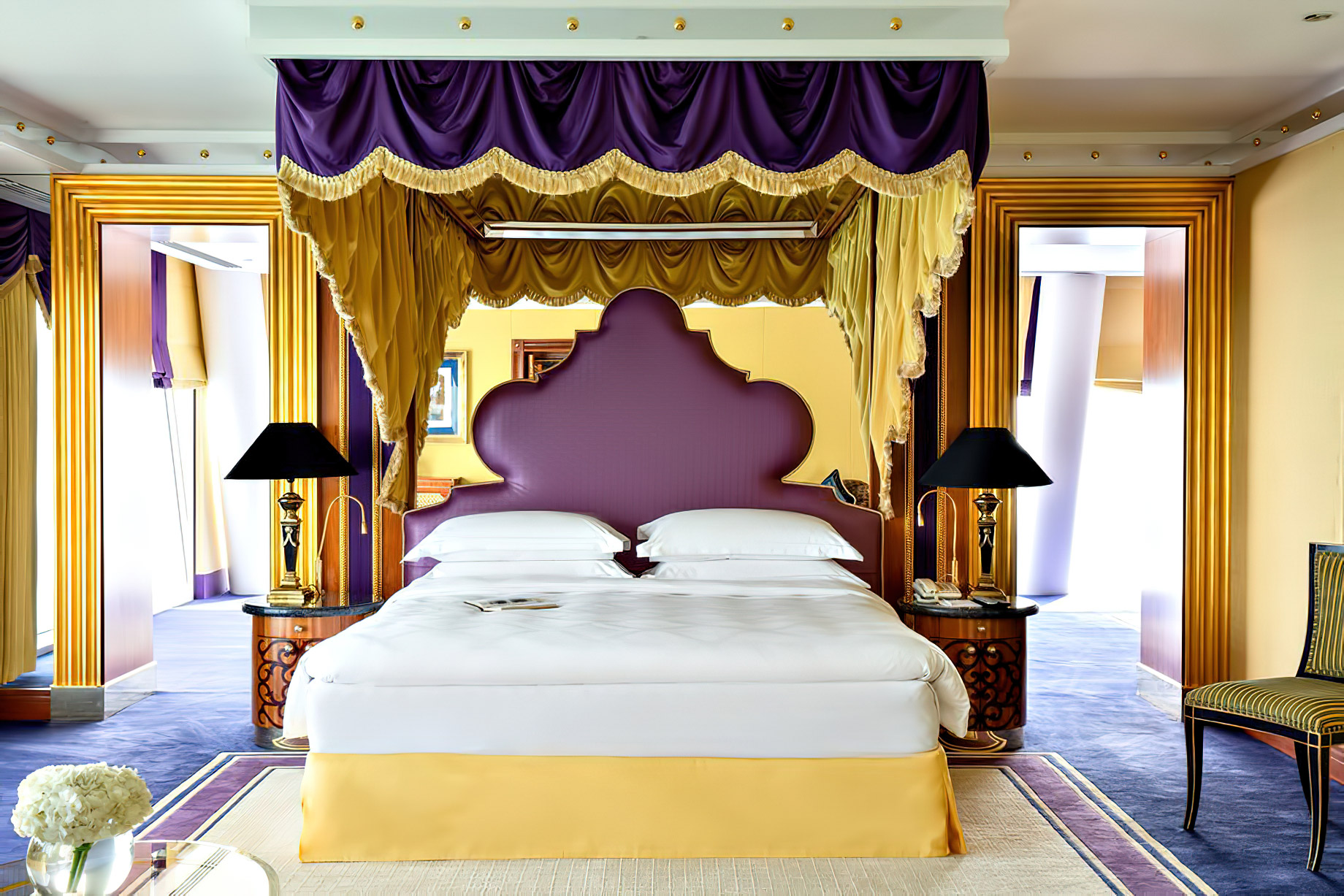 Burj Al Arab Jumeirah Hotel – Dubai, UAE – Diplomatic Suite Bedroom
