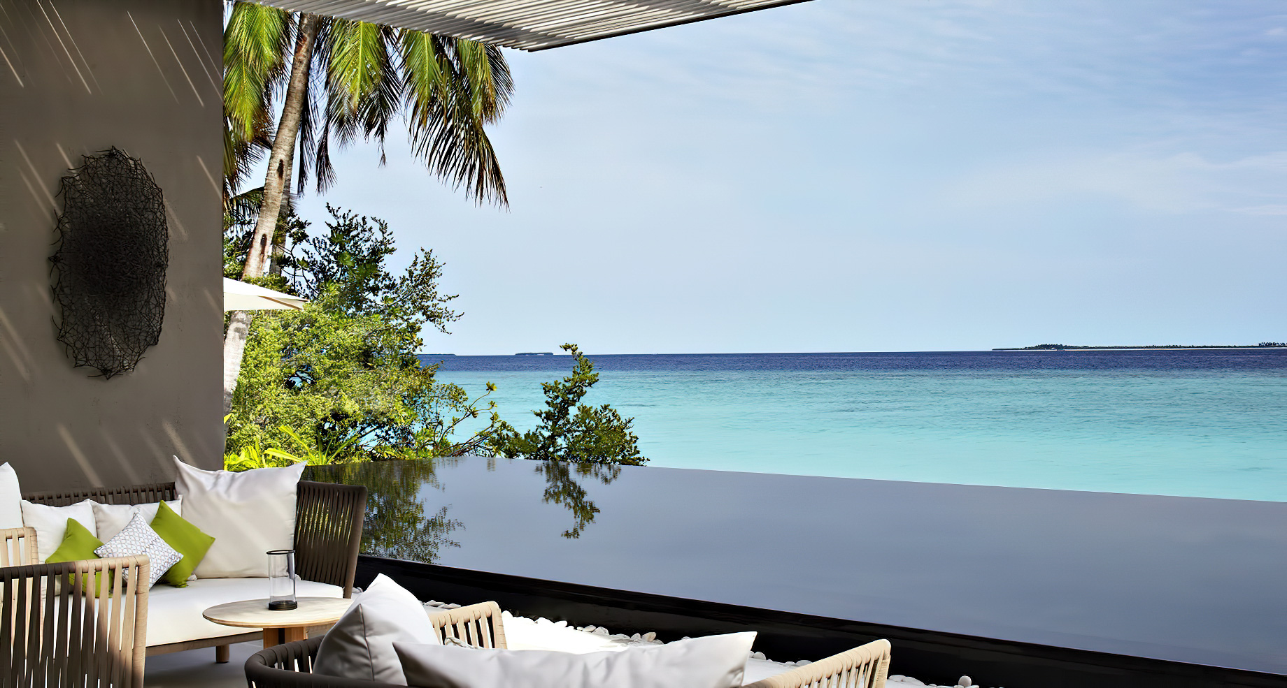 Cheval Blanc Randheli Resort – Noonu Atoll, Maldives – Infinity Pool Deck View