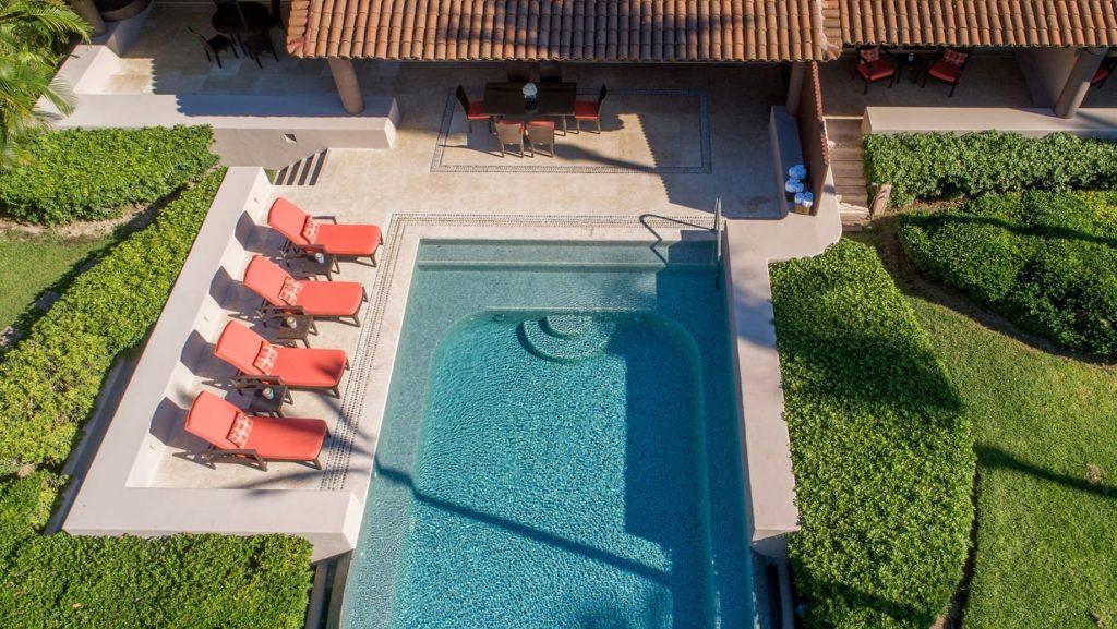 Four Seasons Resort Punta Mita - Nayarit, Mexico - Arena Beach House Aerial Pool View