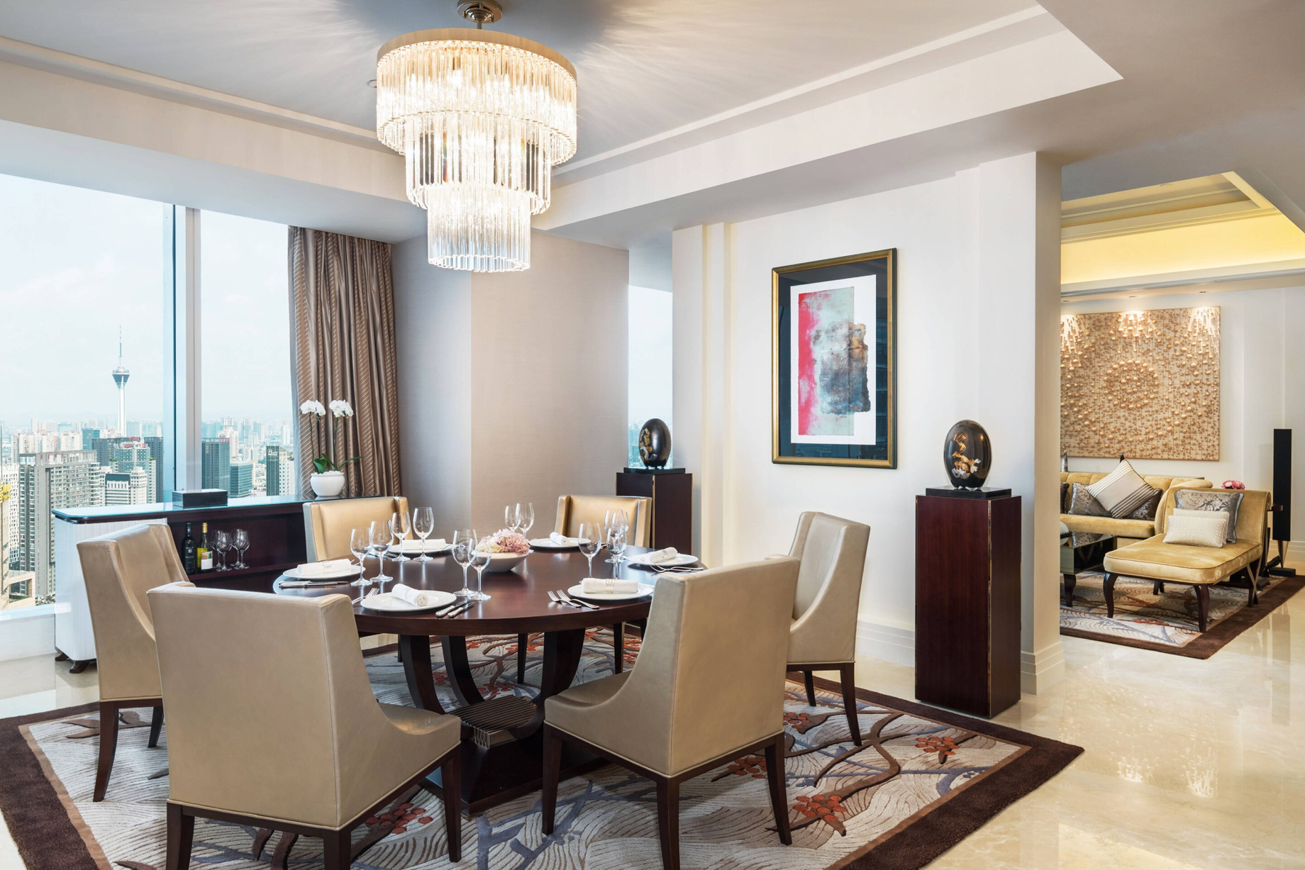 The St. Regis Chengdu Hotel – Chengdu, Sichuan, China – Metropolitan Suite Dining Area
