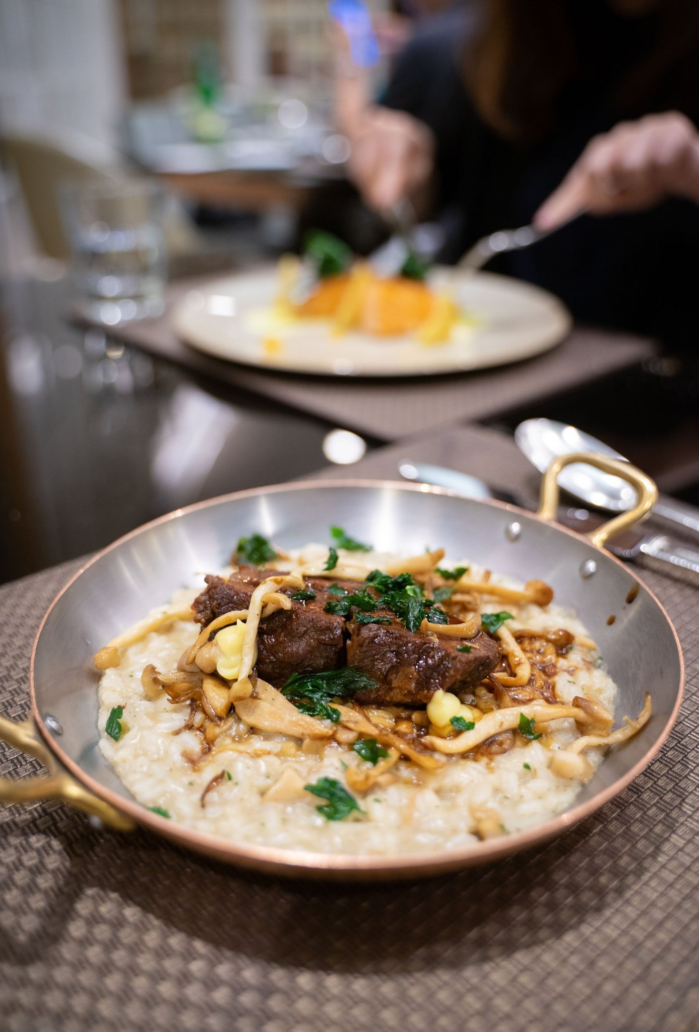 The St. Regis Macao Hotel - Cotai, Macau SAR, China - Braised Beef Cheek with Acquerello Rice