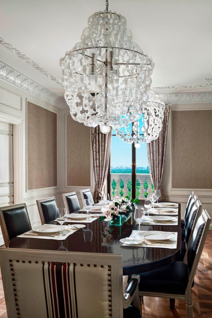 The St. Regis New York Hotel - New York, NY, USA - Presidential Suite Dining Area