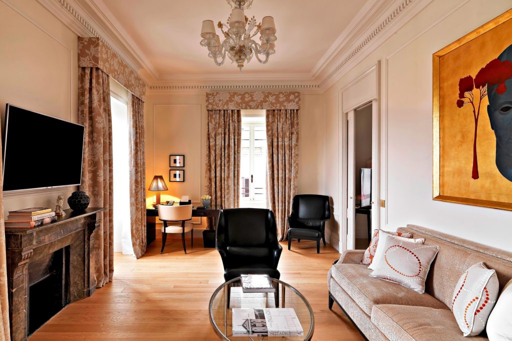 The St. Regis Rome Hotel - Rome, Italy - Astor Suite Living Area