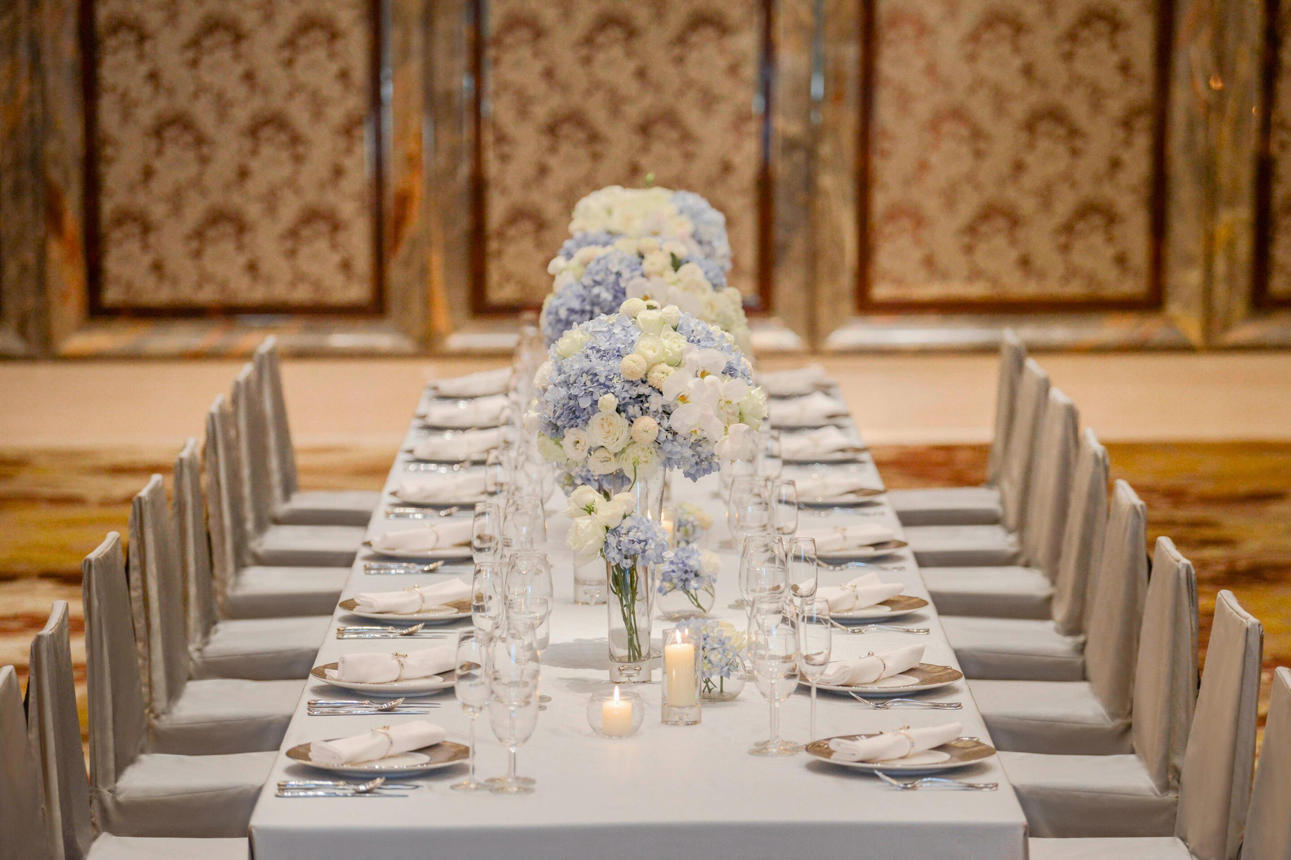 The St. Regis Zhuhai Hotel – Zhuhai, Guangdong, China – Ballroom Setup