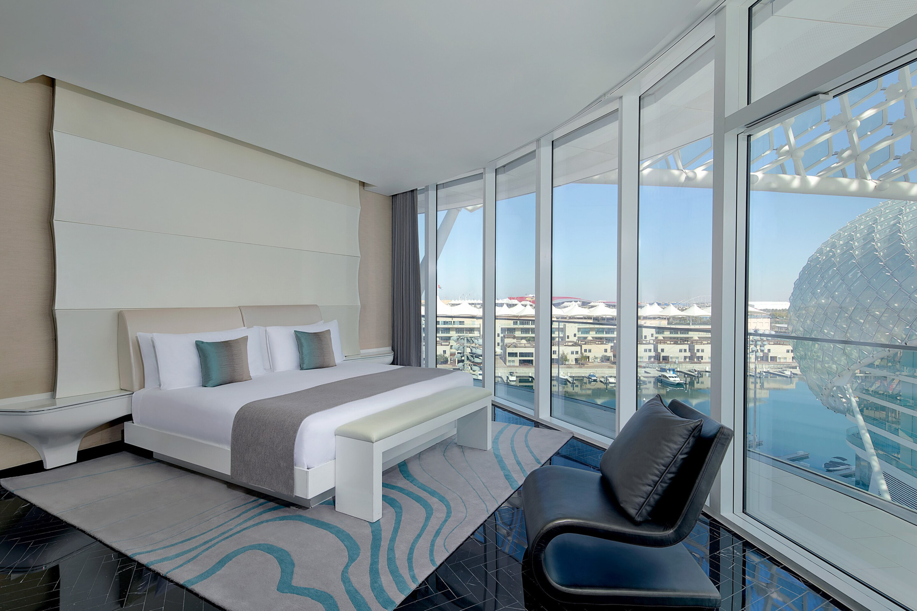 W Abu Dhabi Yas Island Hotel – Abu Dhabi, UAE – Fabulous Suite King Bedroom