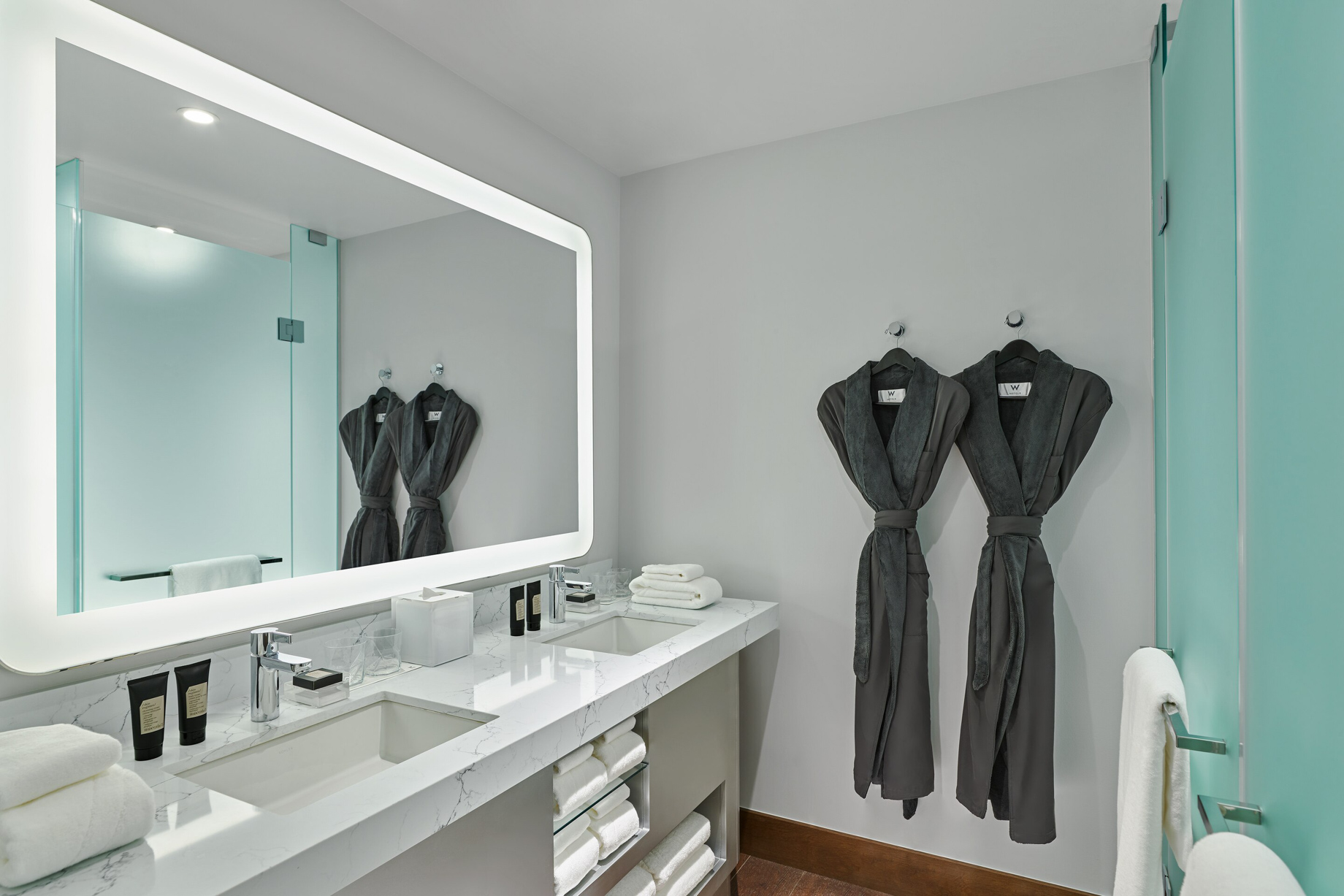 W Aspen Hotel – Aspen, CO, USA – Wonderful Guest Bathroom