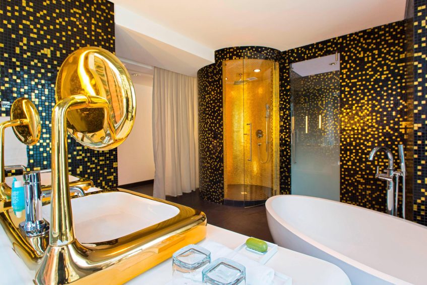 W Bogota Hotel - Bogota, Colombia - Extreme Wow King Suite Bathroom