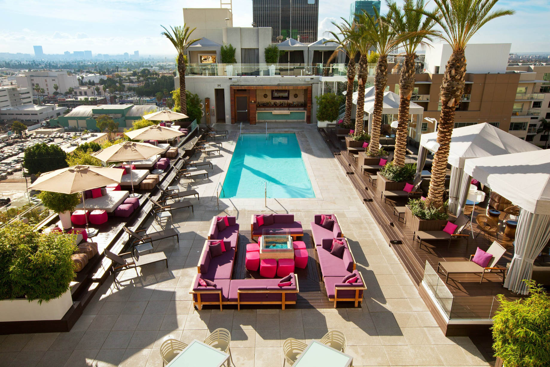 W Hollywood Hotel - Hollywood, CA, USA - WET Deck