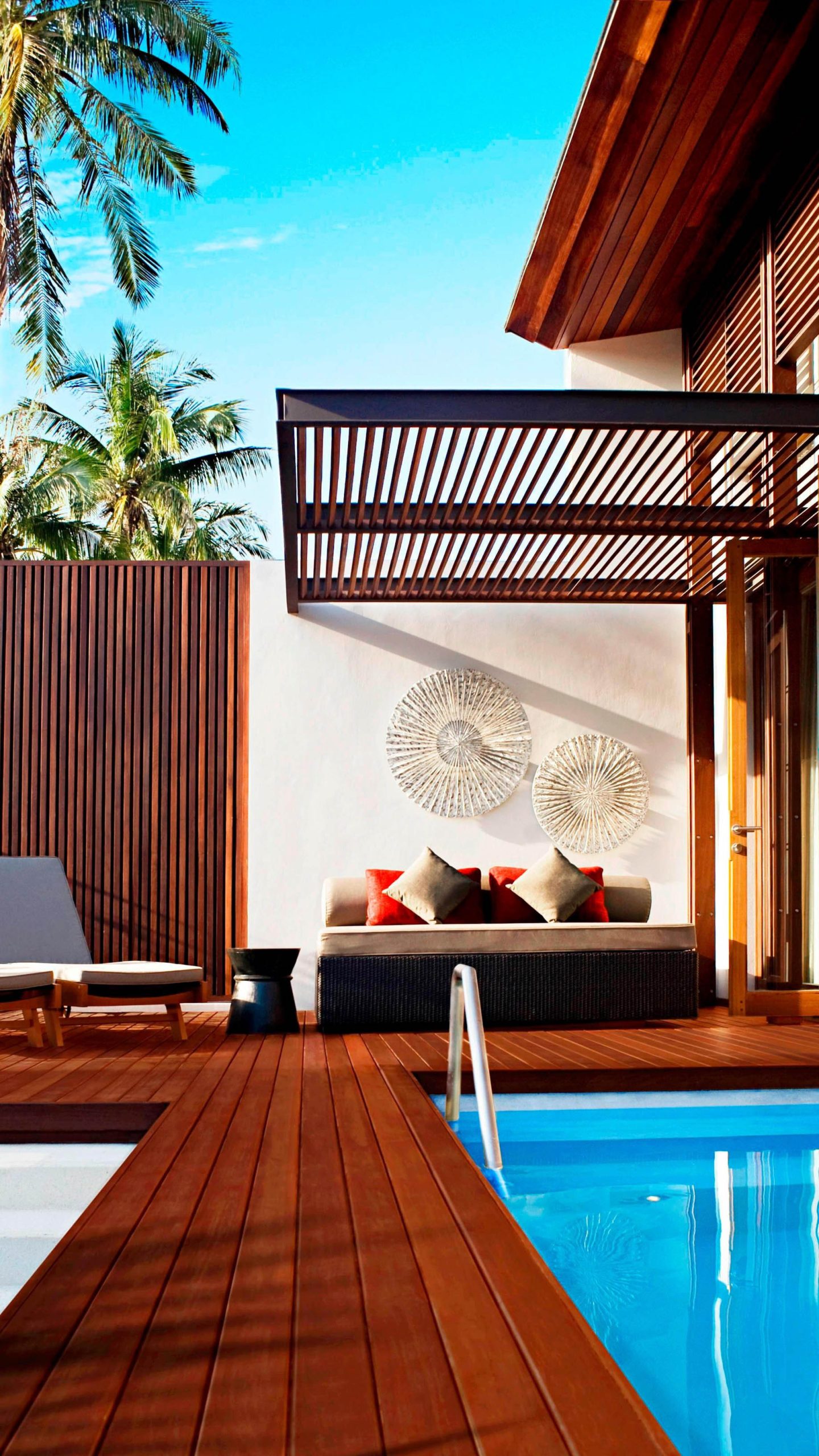 W Koh Samui Resort – Thailand – Tropical Oasis Villa Outside Pool Terrace