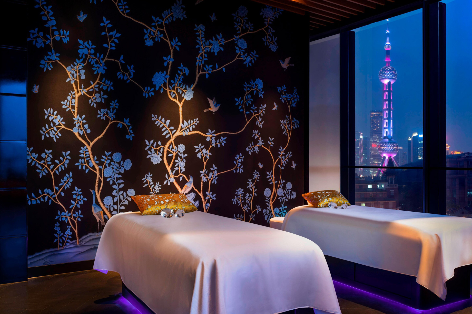 W Shanghai The Bund Hotel – Shanghai, China – AWAY Spa Double Treatment Room