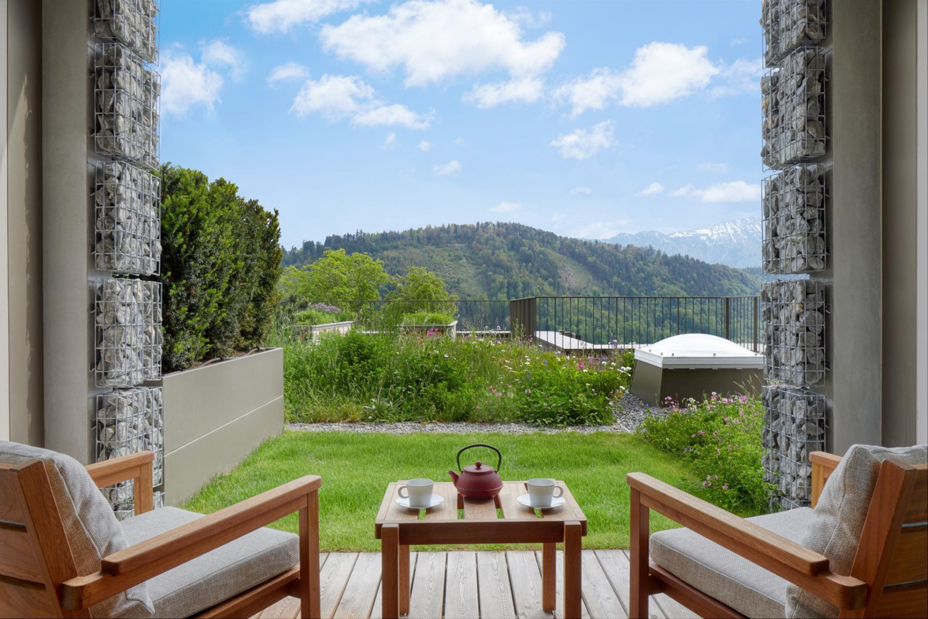 Waldhotel – Burgenstock Hotels & Resort – Obburgen, Switzerland – Executive Room Deck