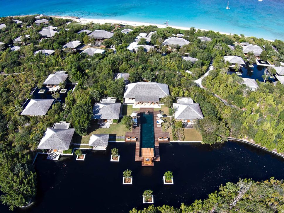 Amanyara Resort - Providenciales, Turks and Caicos Islands - 4 Bedroom Tranquility Villa Aerial