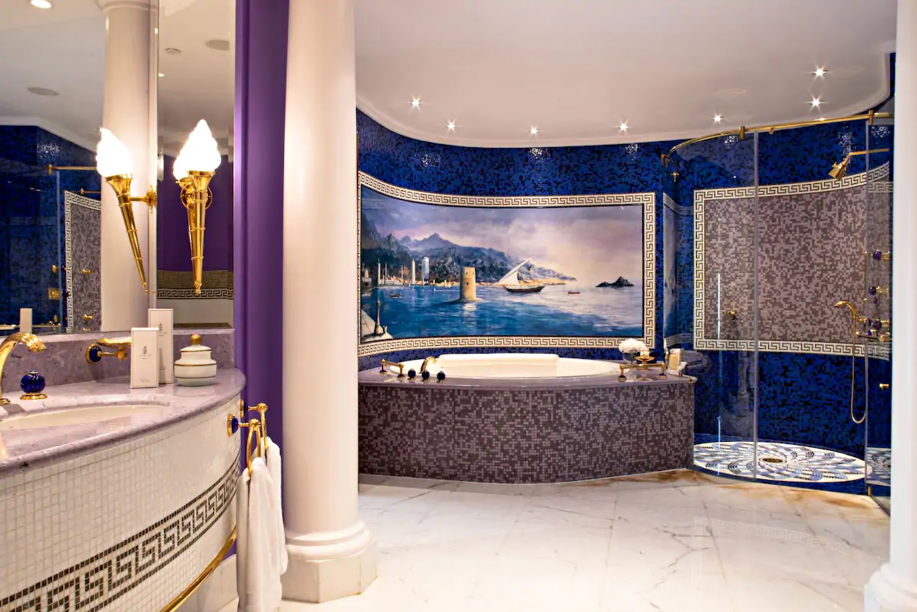 Burj Al Arab Jumeirah Hotel – Dubai, UAE – Diplomatic Suite Bathroom