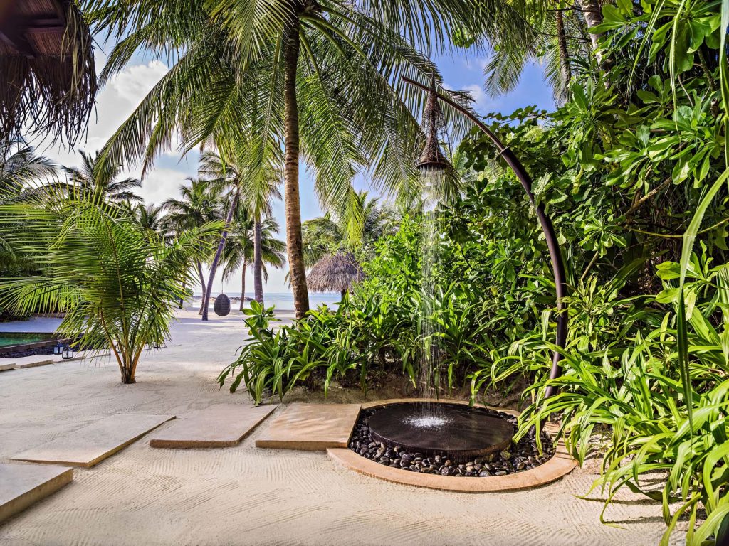 One&Only Reethi Rah Resort - North Male Atoll, Maldives - Grand Beach Villa Outdoor Shower