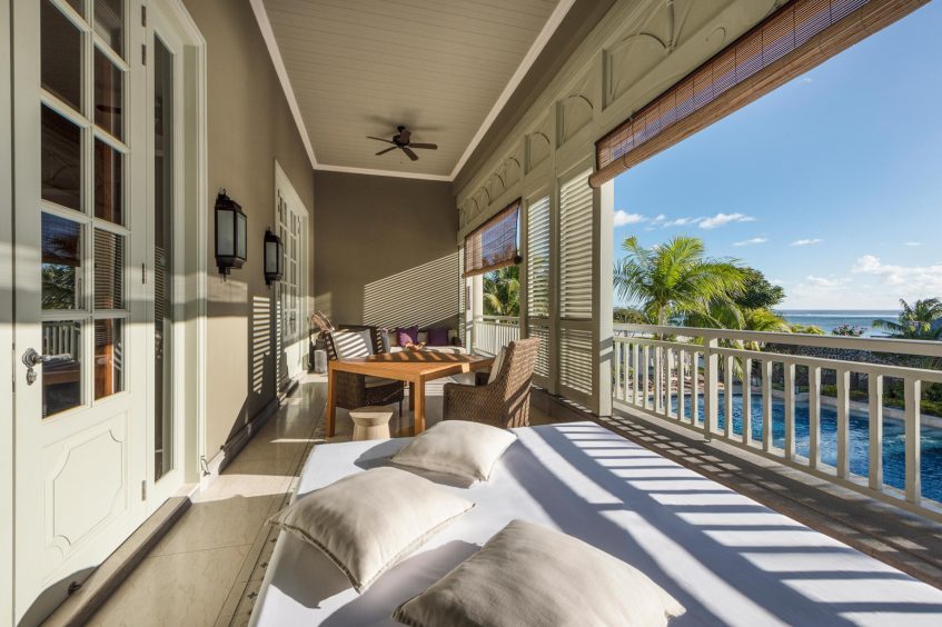 JW Marriott Mauritius Resort - Mauritius - Manor House Spa Suite Terrace Overlooking the Pool and Ocean