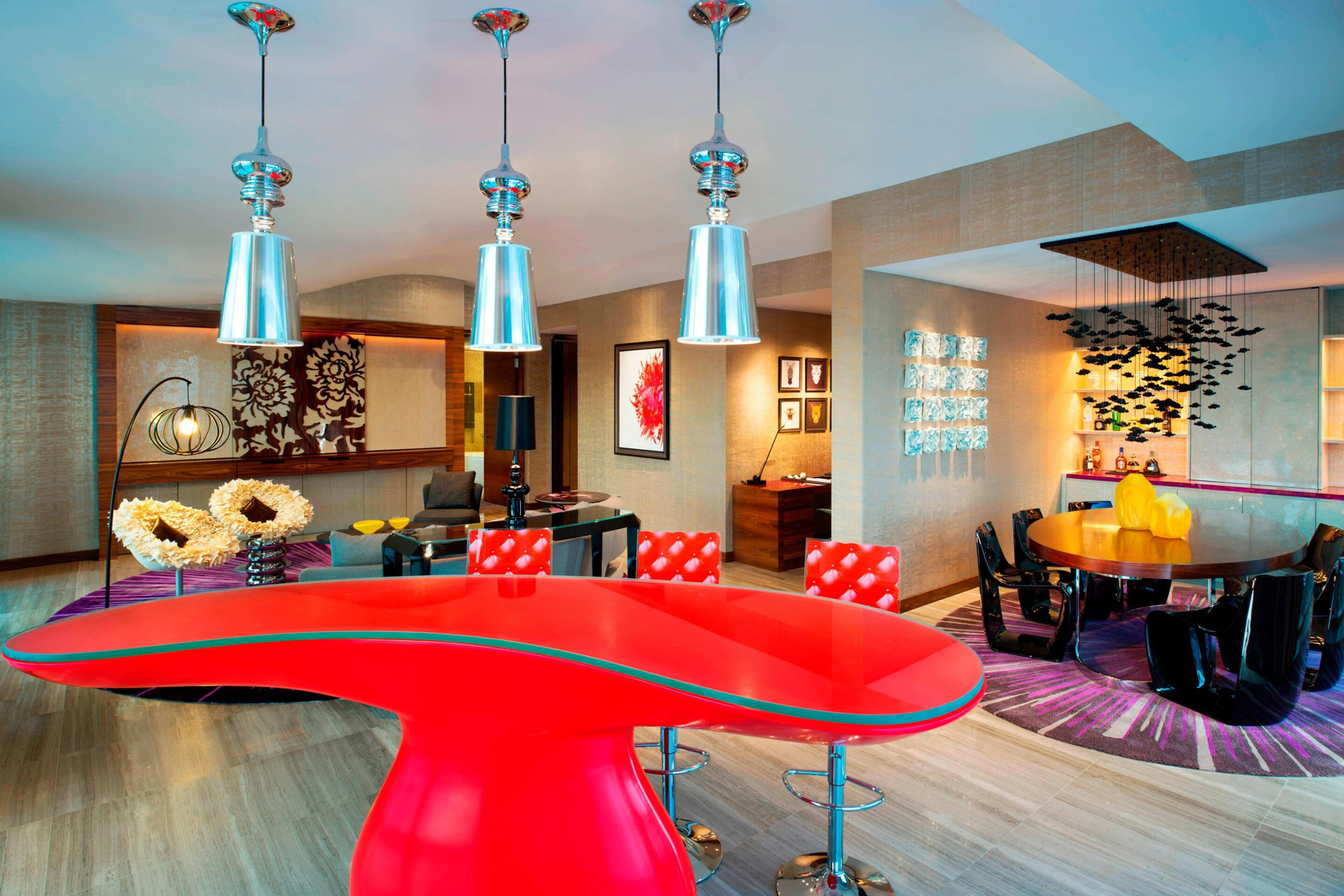 W Singapore Sentosa Cove Hotel – Singapore – WOW Suite Dining Room