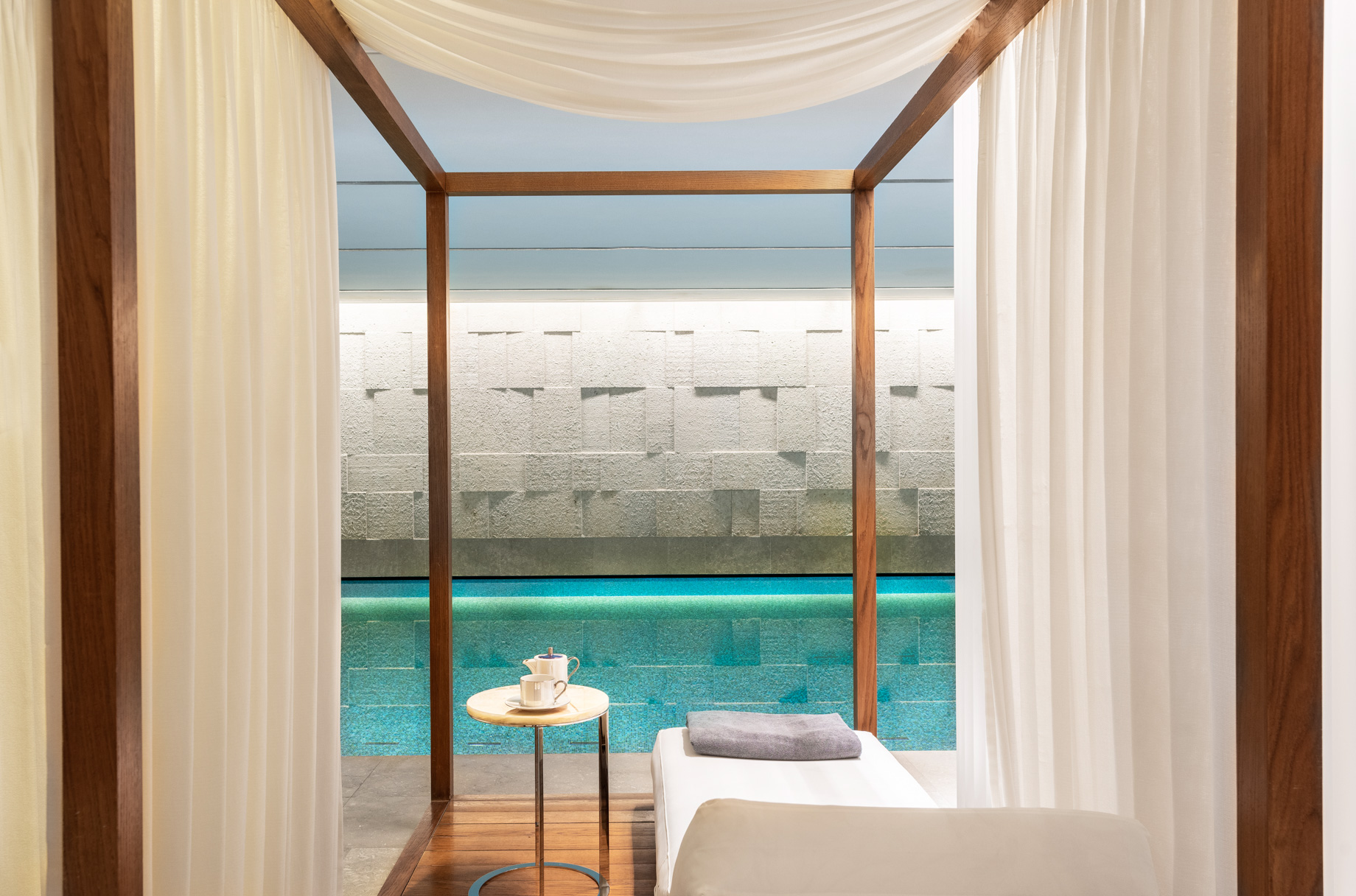 Bvlgari Hotel London – Knightsbridge, London, UK – Bvlgari Pool Private Cabana
