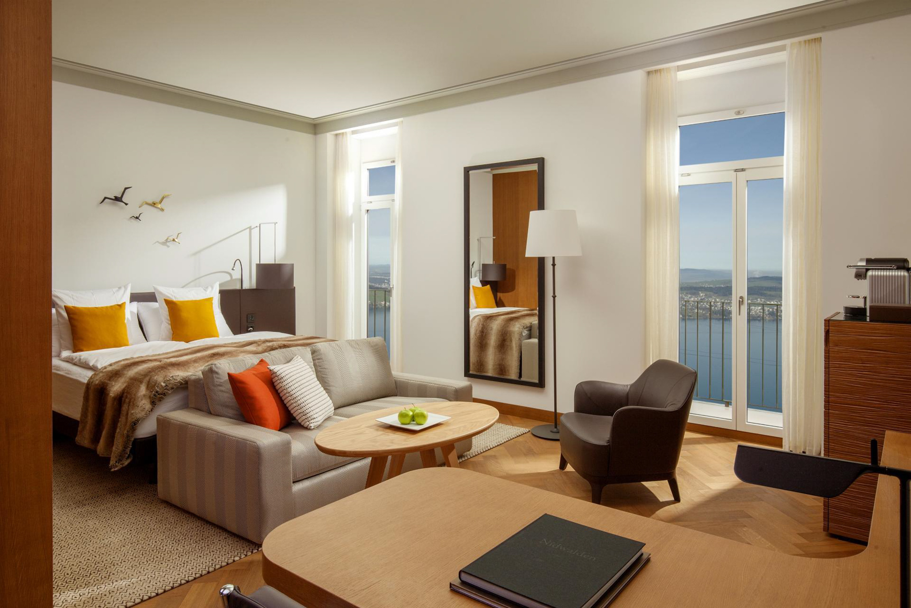 Palace Hotel - Burgenstock Hotels & Resort - Obburgen, Switzerland - Superior Room Lake View