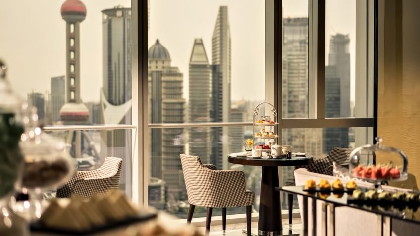 Regent Shanghai Pudong Hotel - Shanghai, China - Tower Lounge Breakfast