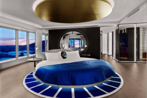 W Barcelona Hotel - Barcelona, Spain - E WOW Suite Round Bed