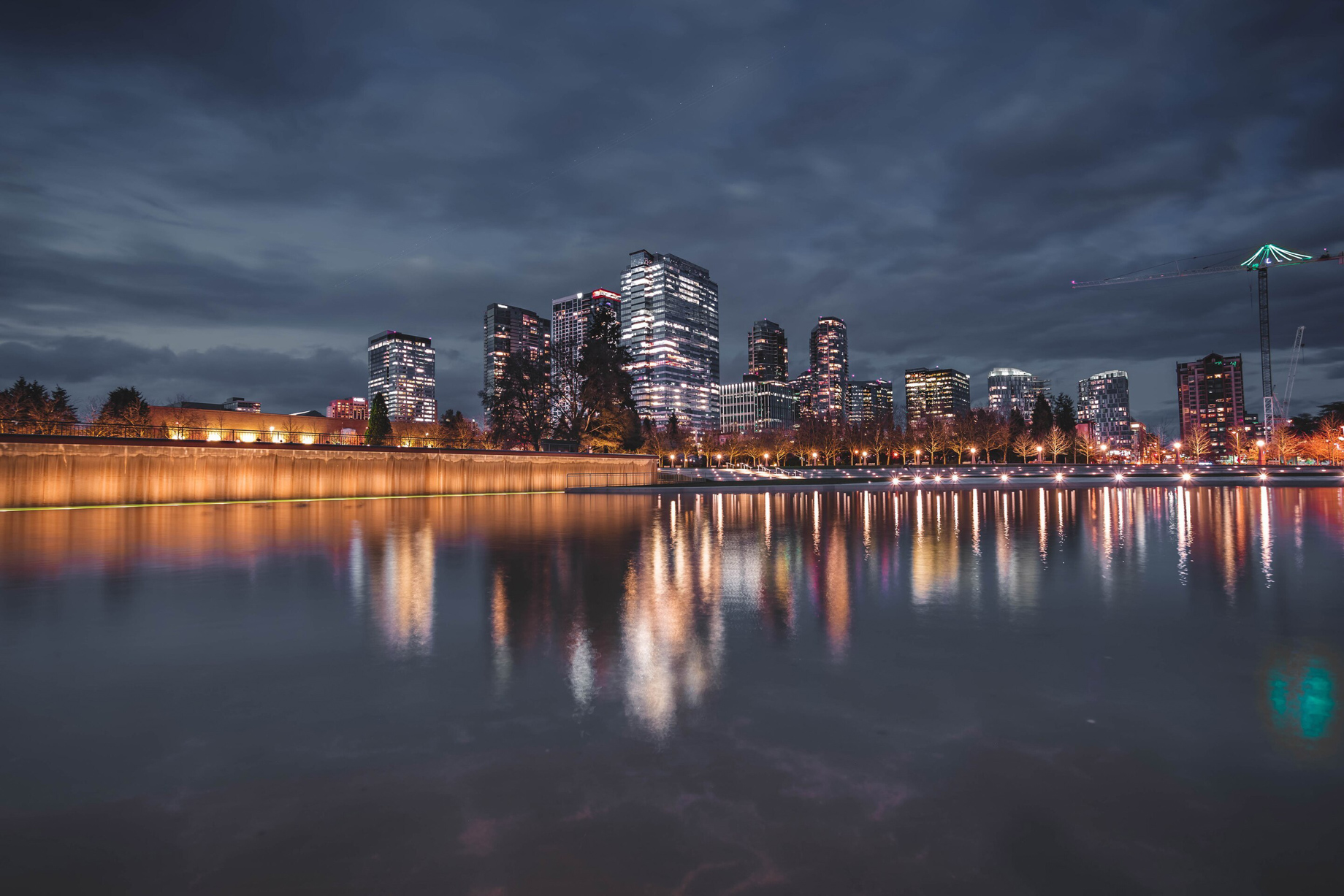 W Bellevue Hotel – Bellevue, WA, USA – Downtown Bellevue Skyline