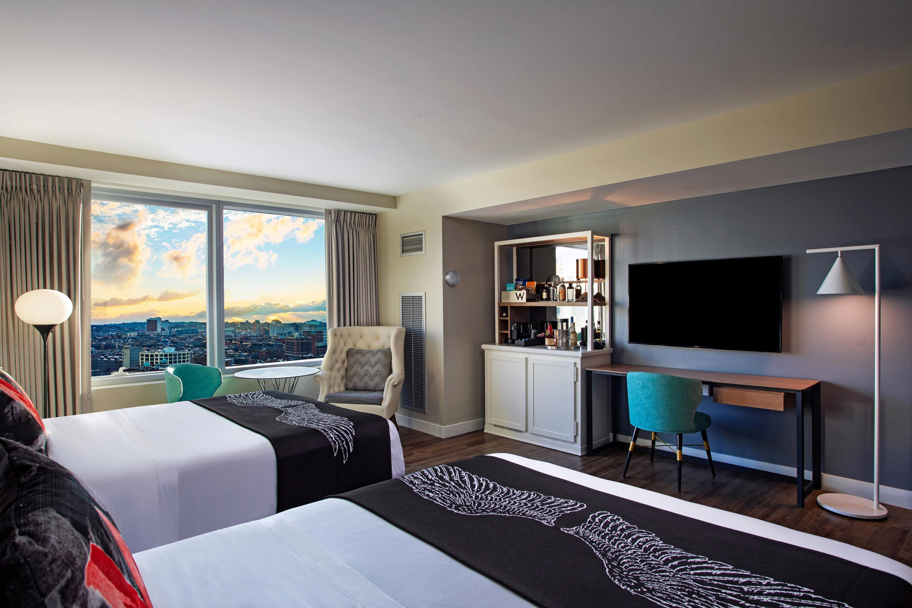 W Boston Hotel – Boston, MA, USA – Fabulous Guest Room Double Style