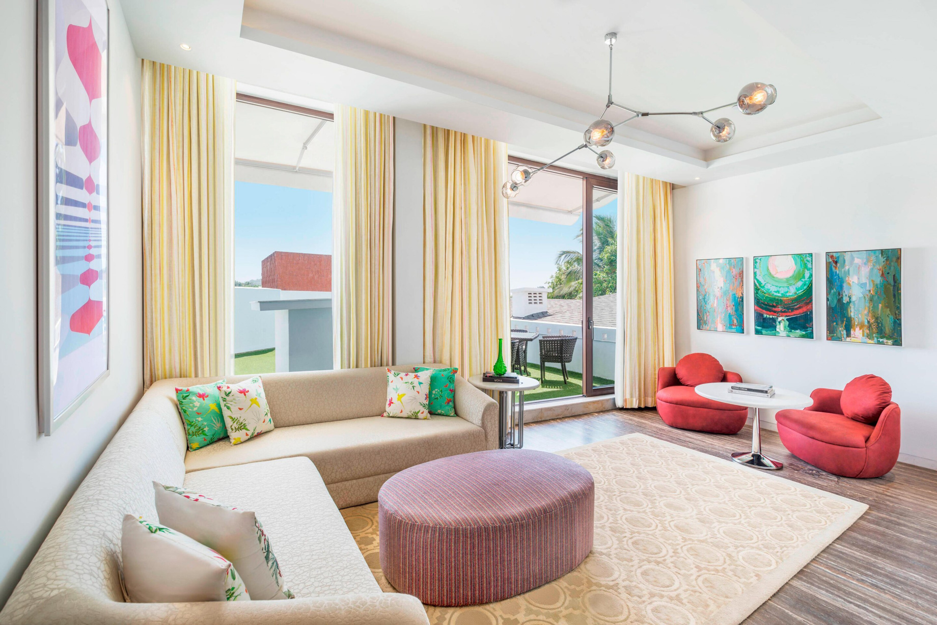 W Goa Vagator Beach Resort – Goa, India – Marvelous Suite Living Room