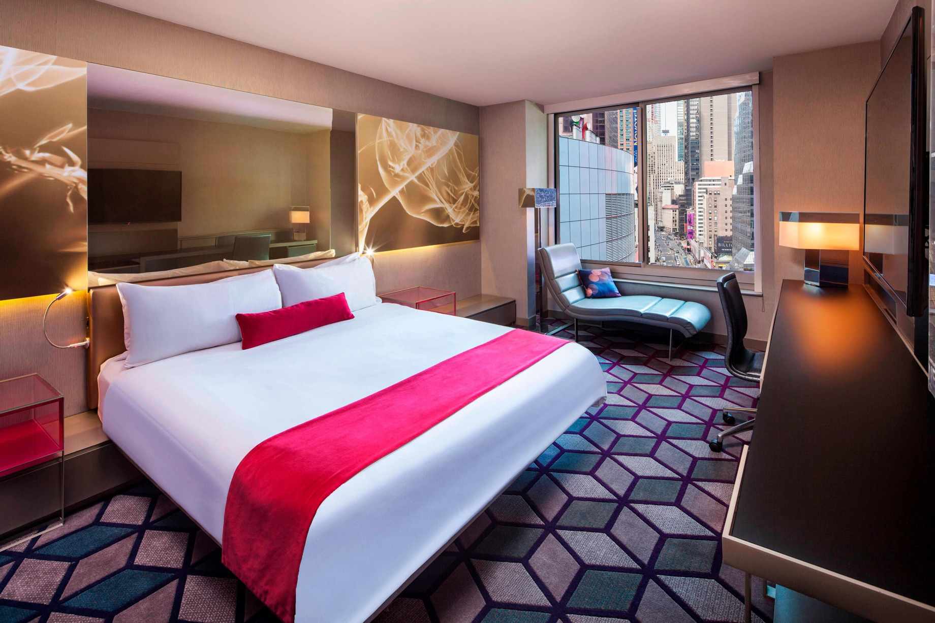 W New York Times Square Hotel - New York, NY, USA - Wonderful King Guest Room