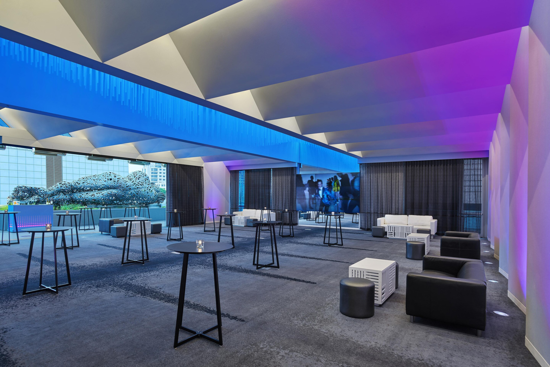 W San Francisco Hotel - San Francisco, CA, USA - Social Terrace