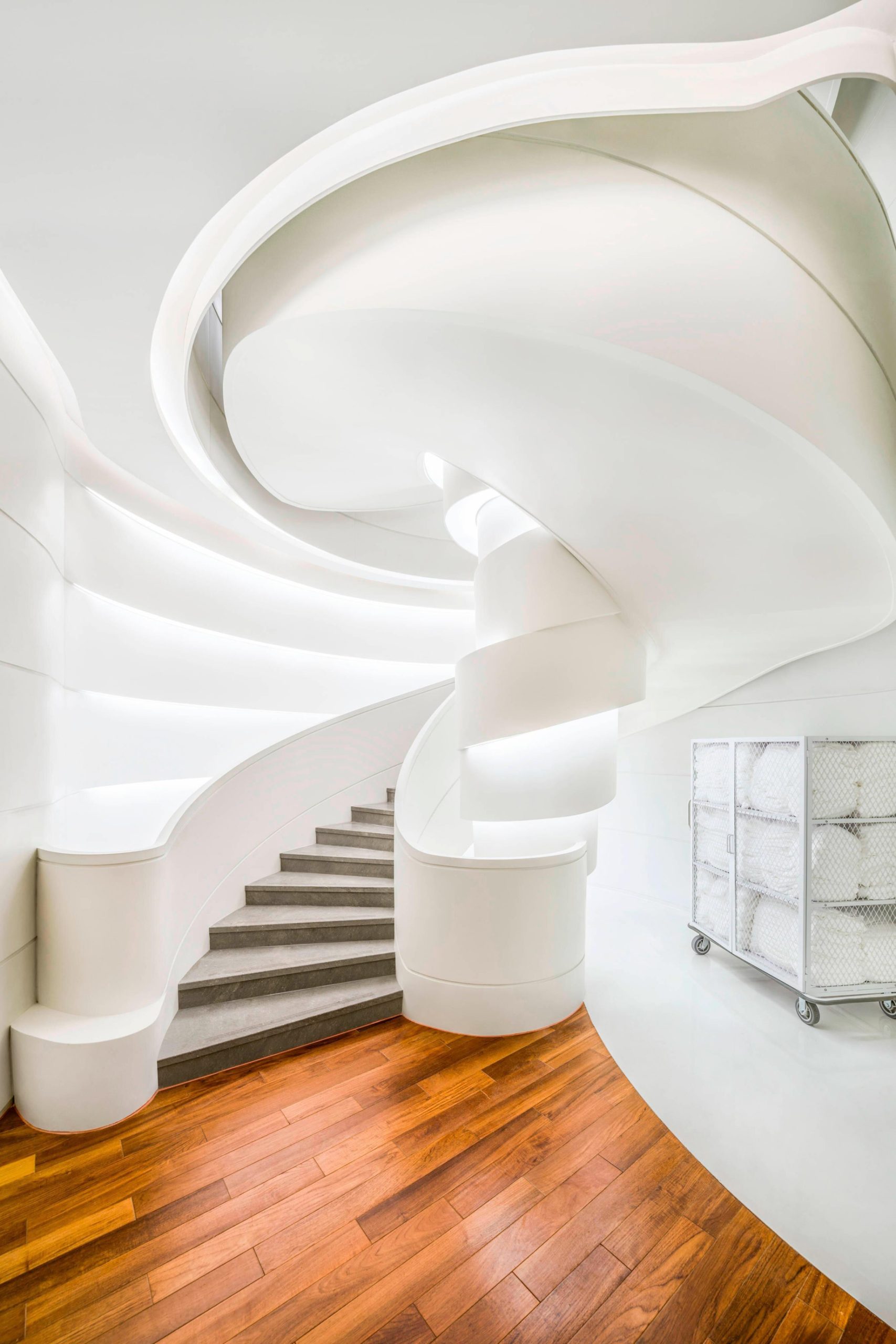 W Shanghai The Bund Hotel – Shanghai, China – AWAY Spa Stairs