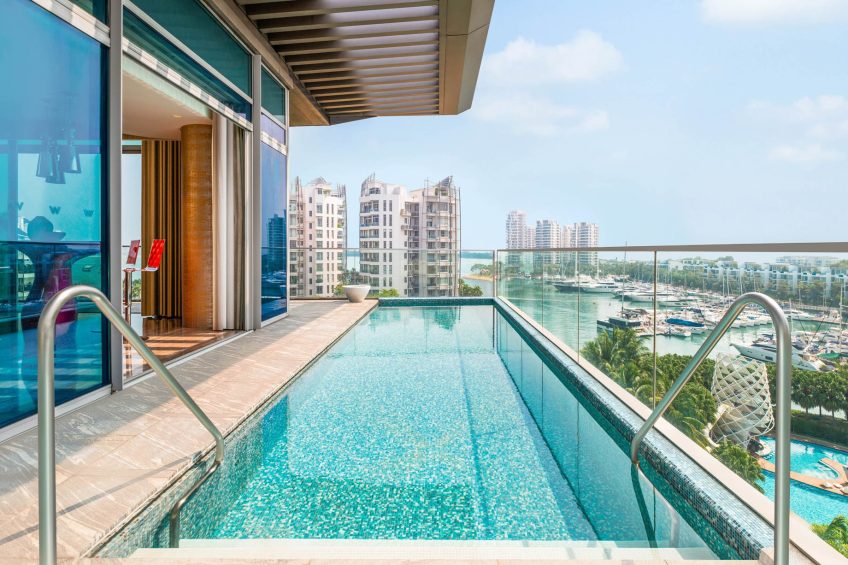 W Singapore Sentosa Cove Hotel - Singapore - WOW Suite Plunge Pool