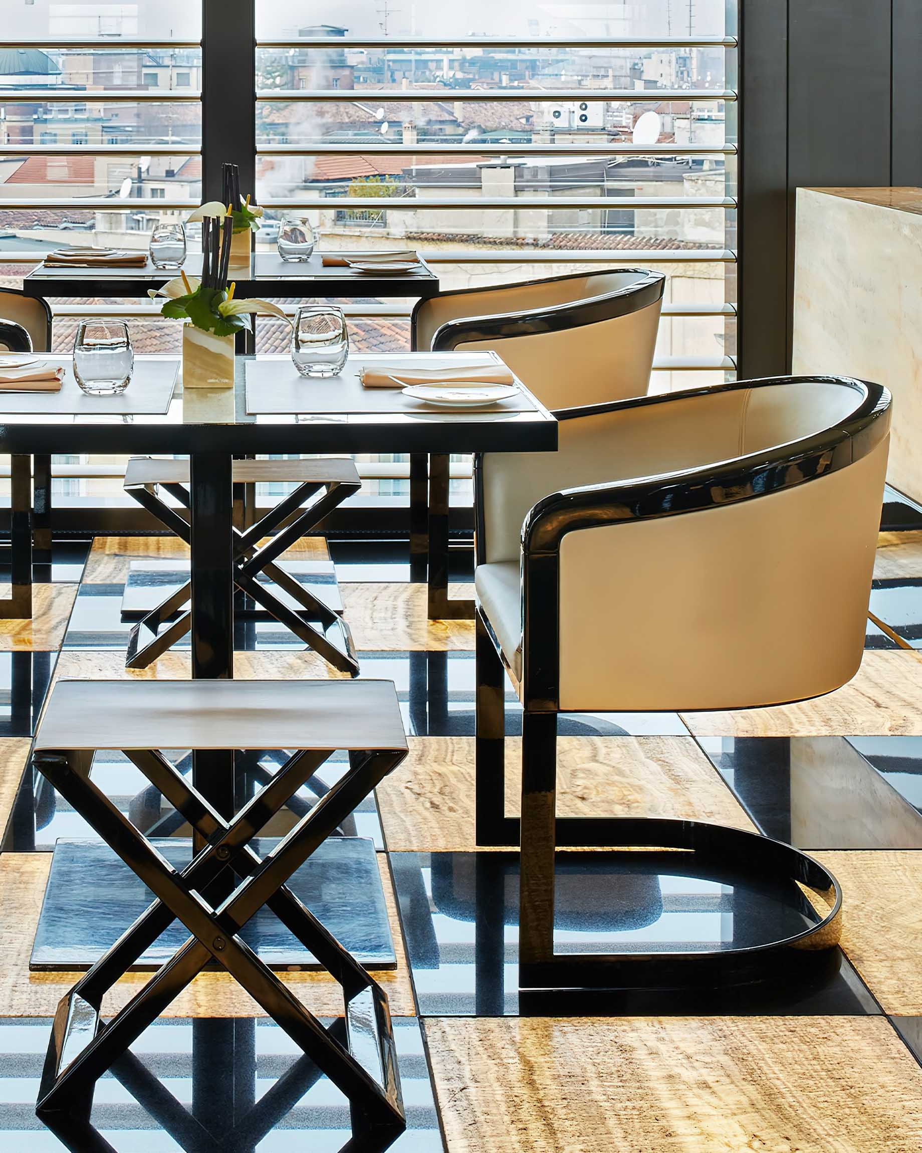 055 – Armani Hotel Milano – Milan, Italy – Armani Ristorante Table Setting