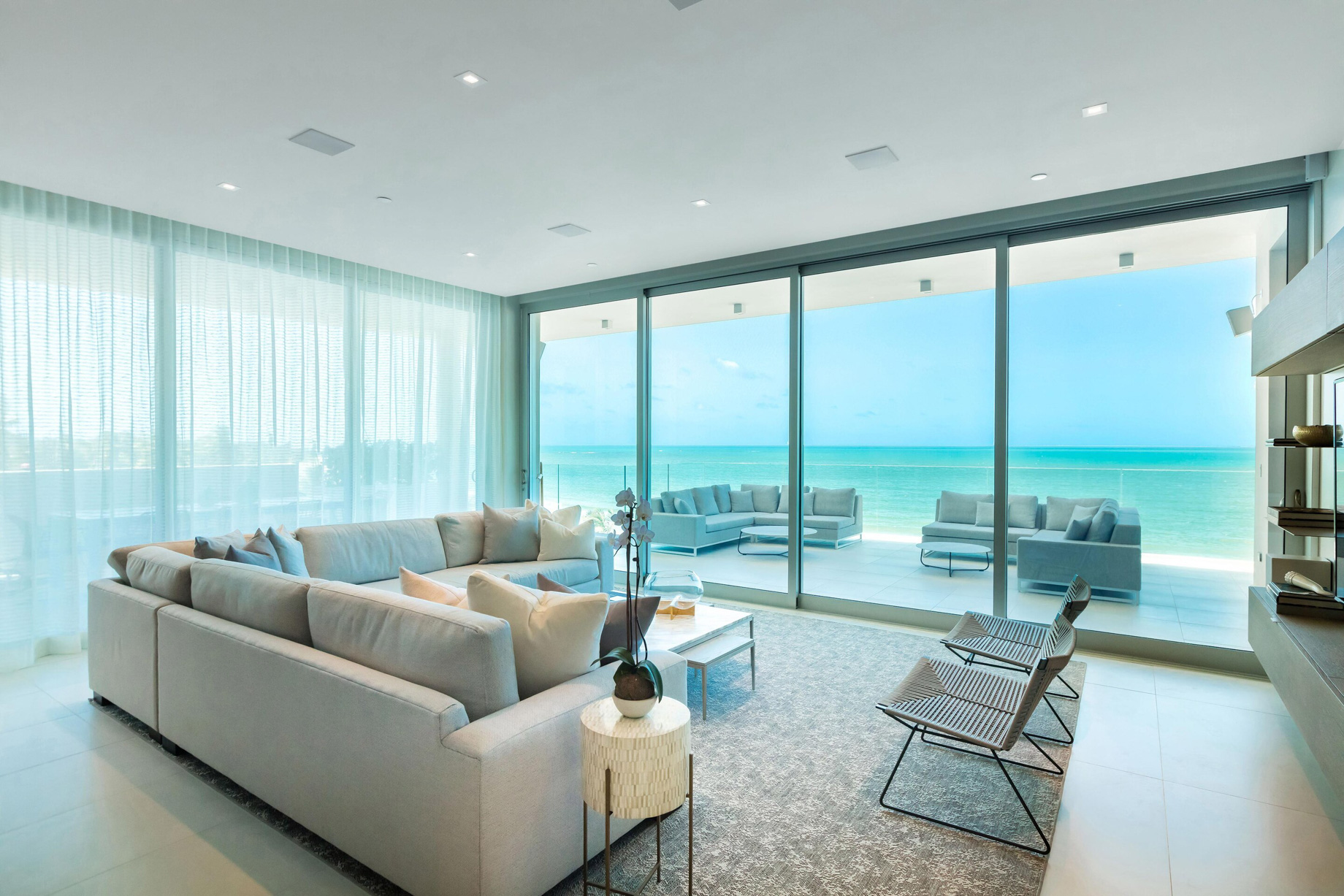The St. Regis Bahia Beach Resort – Rio Grande, Puerto Rico – Ocean Drive Residences Ocean Front Living Room