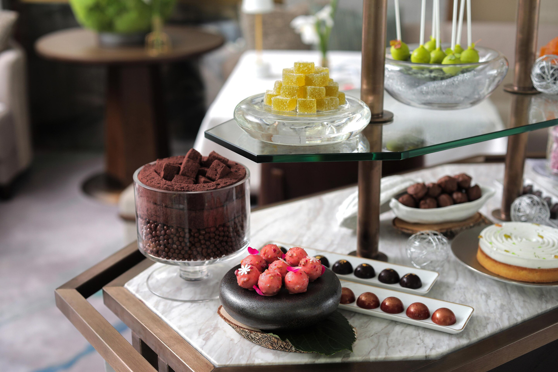 The St. Regis Hong Kong Hotel - Wan Chai, Hong Kong - L'Envol Mignardises Trolley