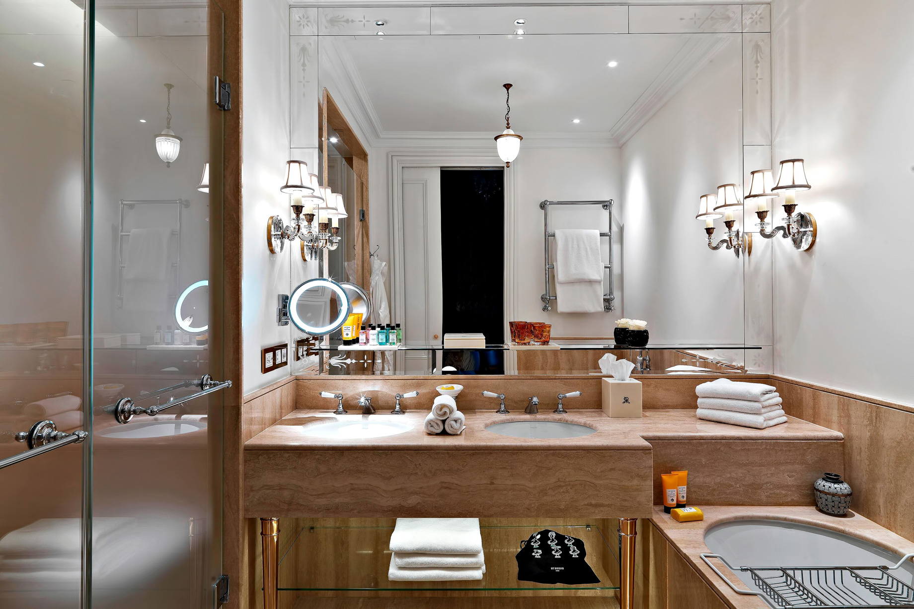 The St. Regis Rome Hotel – Rome, Italy – Astor Suite Bathroom