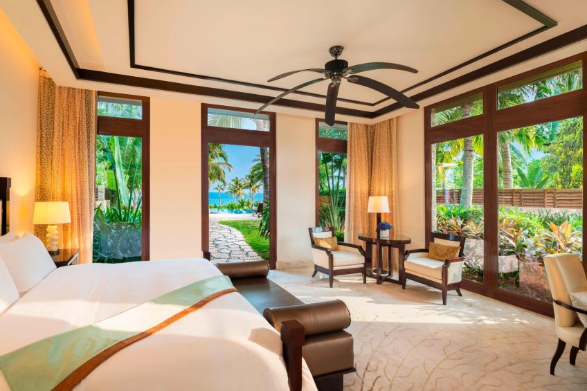 The St. Regis Sanya Yalong Bay Resort - Hainan, China - Seaside One Bedroom Villa Bedroom