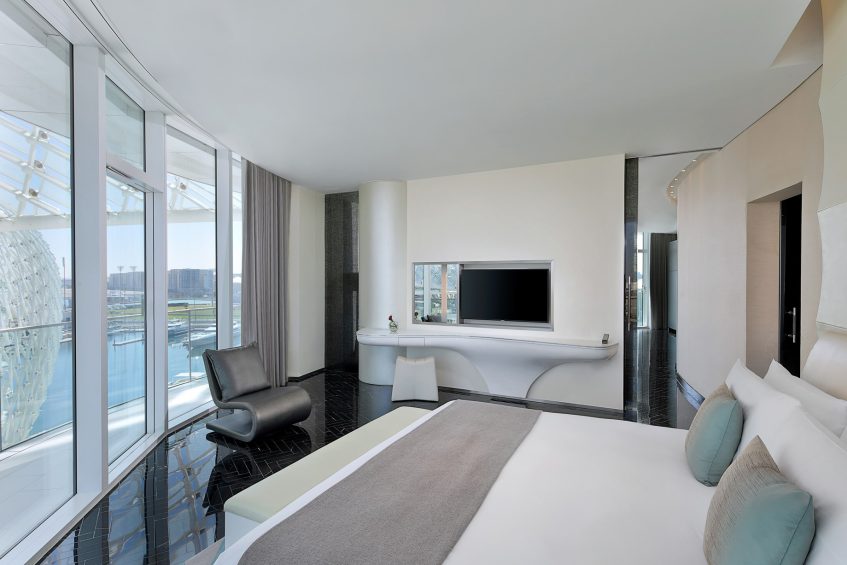 W Abu Dhabi Yas Island Hotel - Abu Dhabi, UAE - Fabulous Suite King Bedroom View