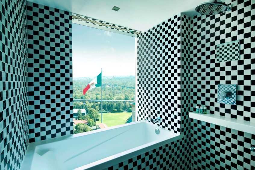 W Mexico City Hotel - Polanco, Mexico City, Mexico - Suite Bathroom Tub