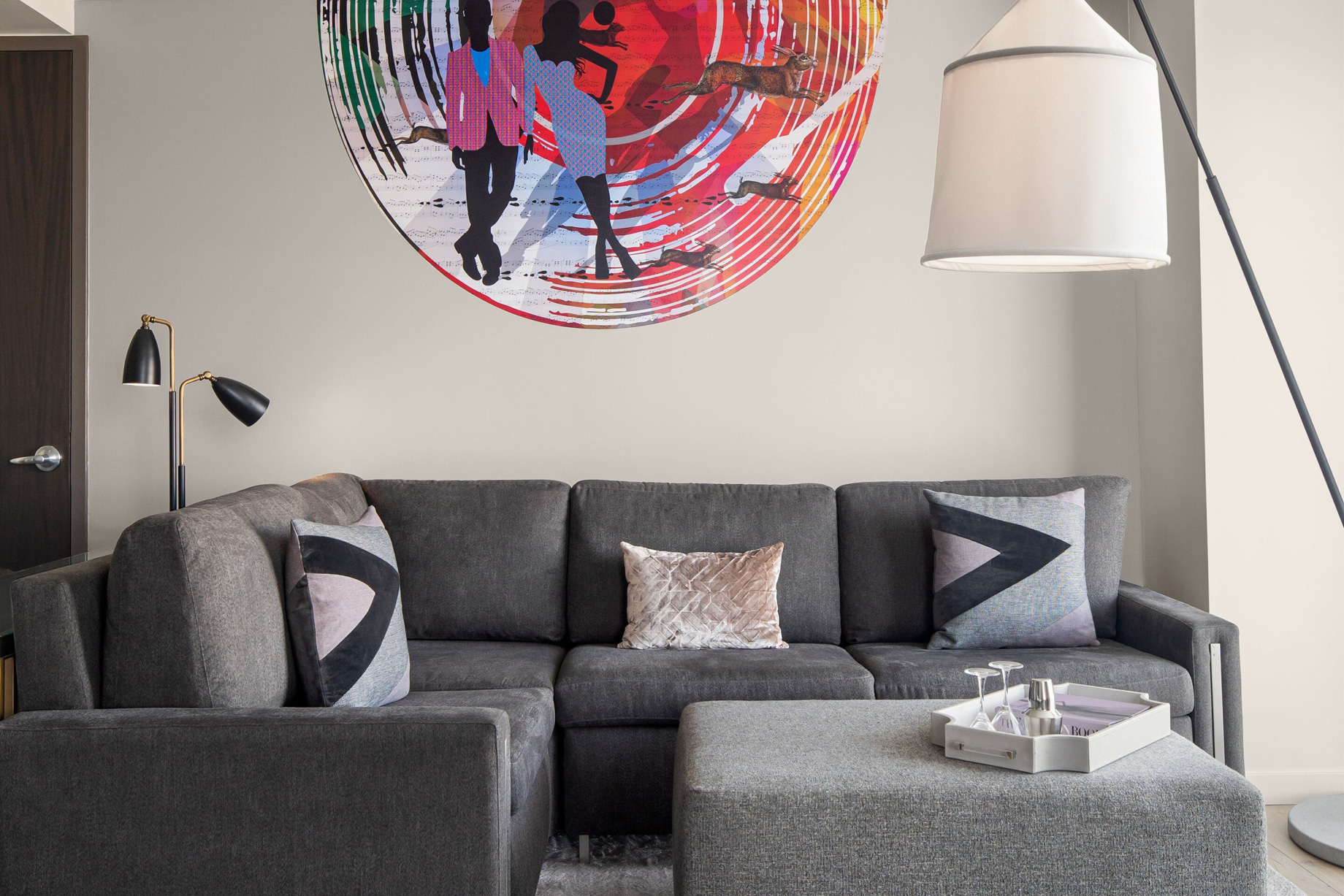 W Scottsdale Hotel - Scottsdale, AZ, USA - Studio Suite Living Area