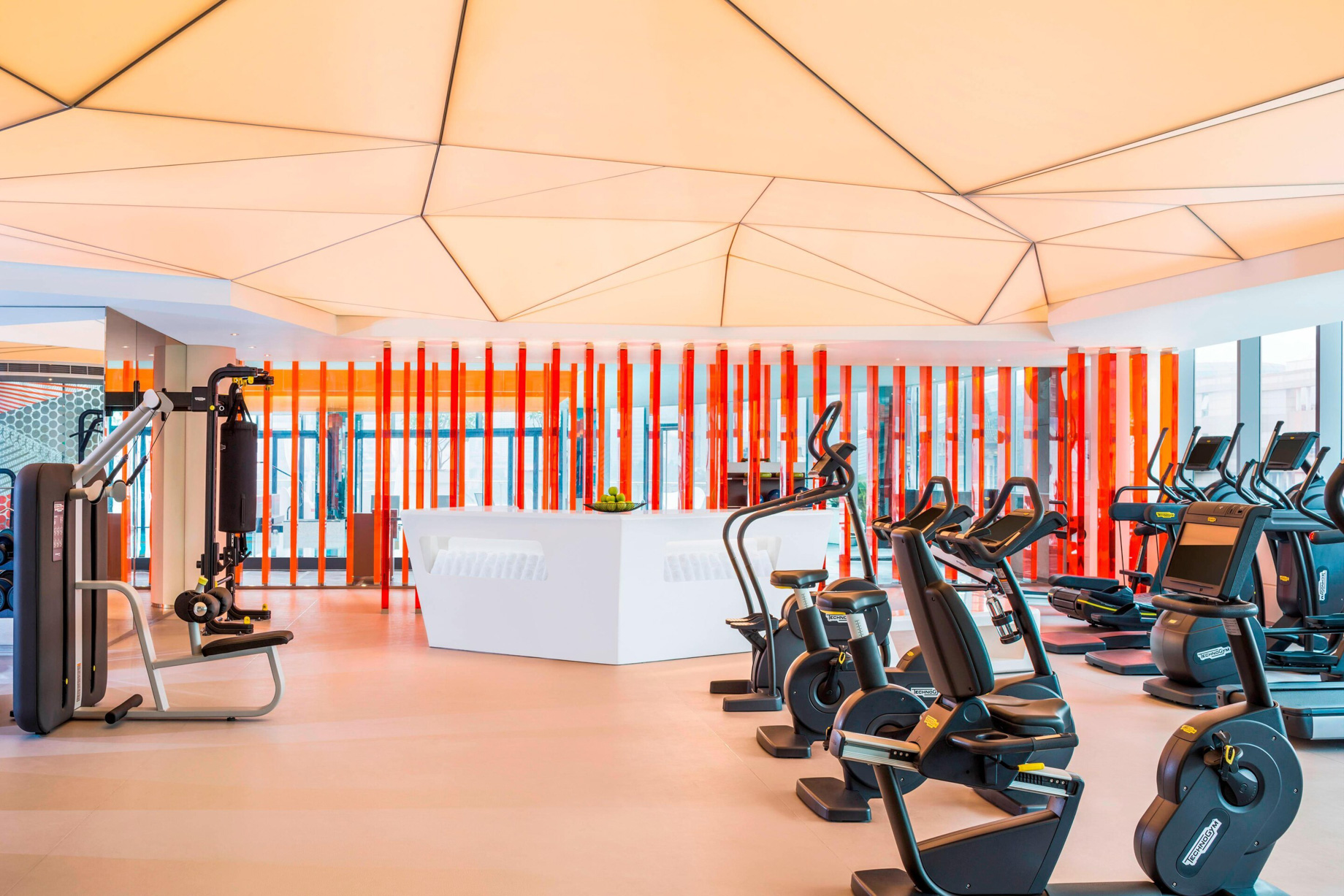 W Shanghai The Bund Hotel - Shanghai, China - FIT Gym