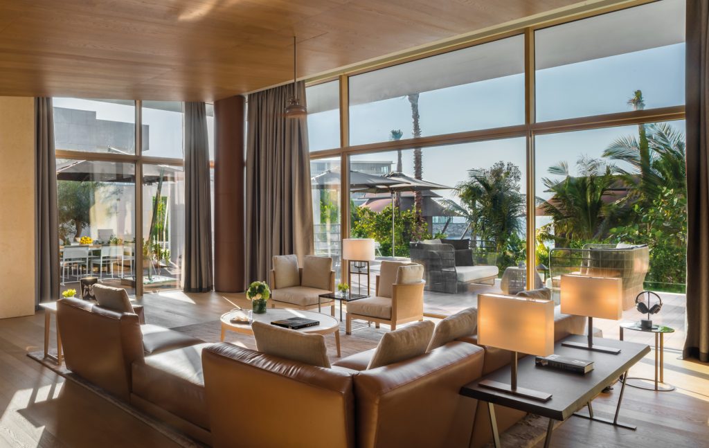 Bvlgari Resort Dubai - Jumeira Bay Island, Dubai, UAE - Beach Villa Living Room