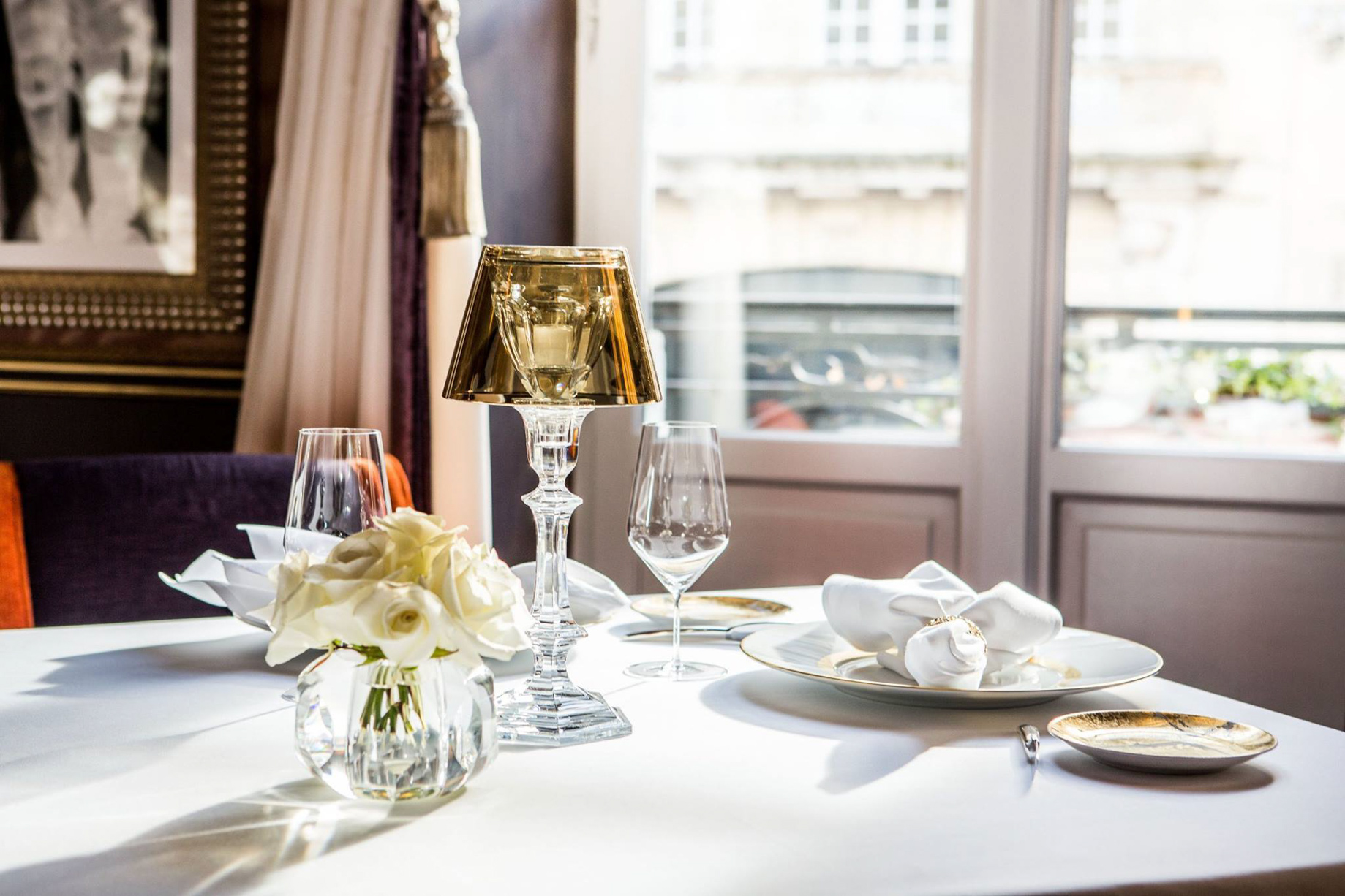 InterContinental Bordeaux Le Grand Hotel – Bordeaux, France – Restaurant Table Setting